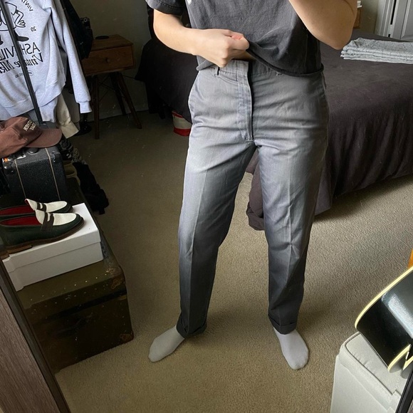 Men's Gray Slacks - Picture 4 of 4